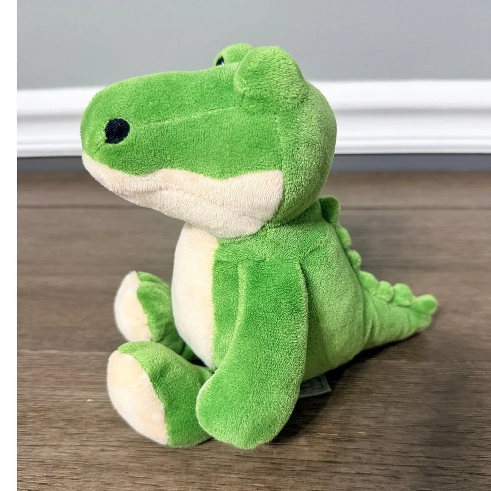 Fiesta Huggin‎ Bean Alligator Plush  Green Stuffed Animal Toy Bean Bag Buddies